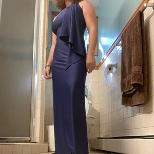 Beautiful navy formal dress